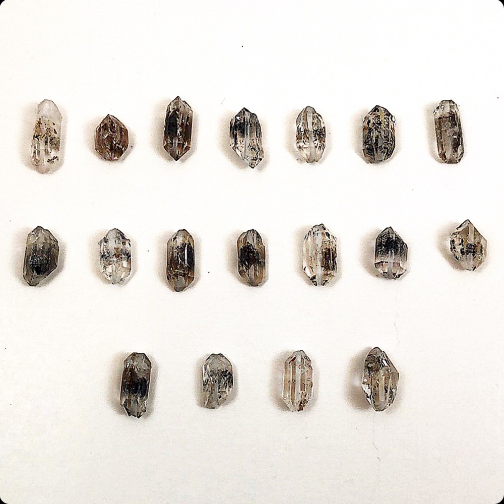 Stackable Herkimer Diamond Rings - Picture 8 of 16